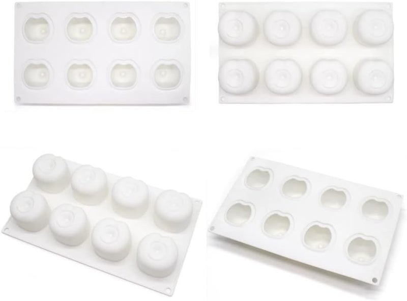 mostsom Silicone Mold Dessert Silicone Cake Mold For Baking Fondant Mould Fruit Shape Sugar Candy Jelly Bakeware Chocolates Mould (Cherry D_11.68x6.84x1.84 inch) - Image 4