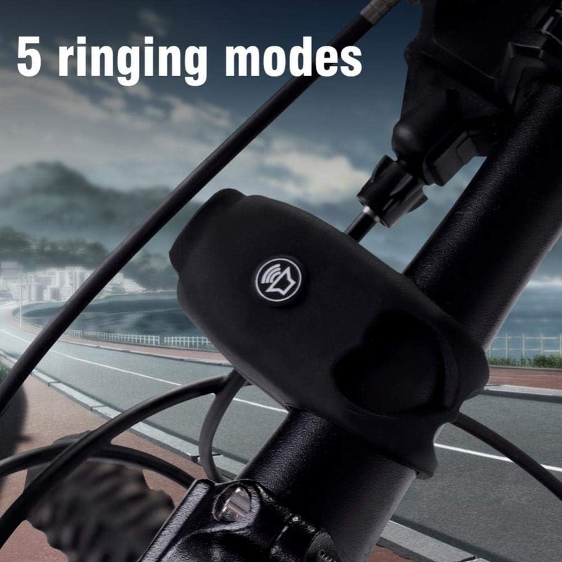 Bicycle Electric Bell, Cycling Road Bike Electric Horn Bike E-Bell Handlebar Bell Riding Accessories - Image 3