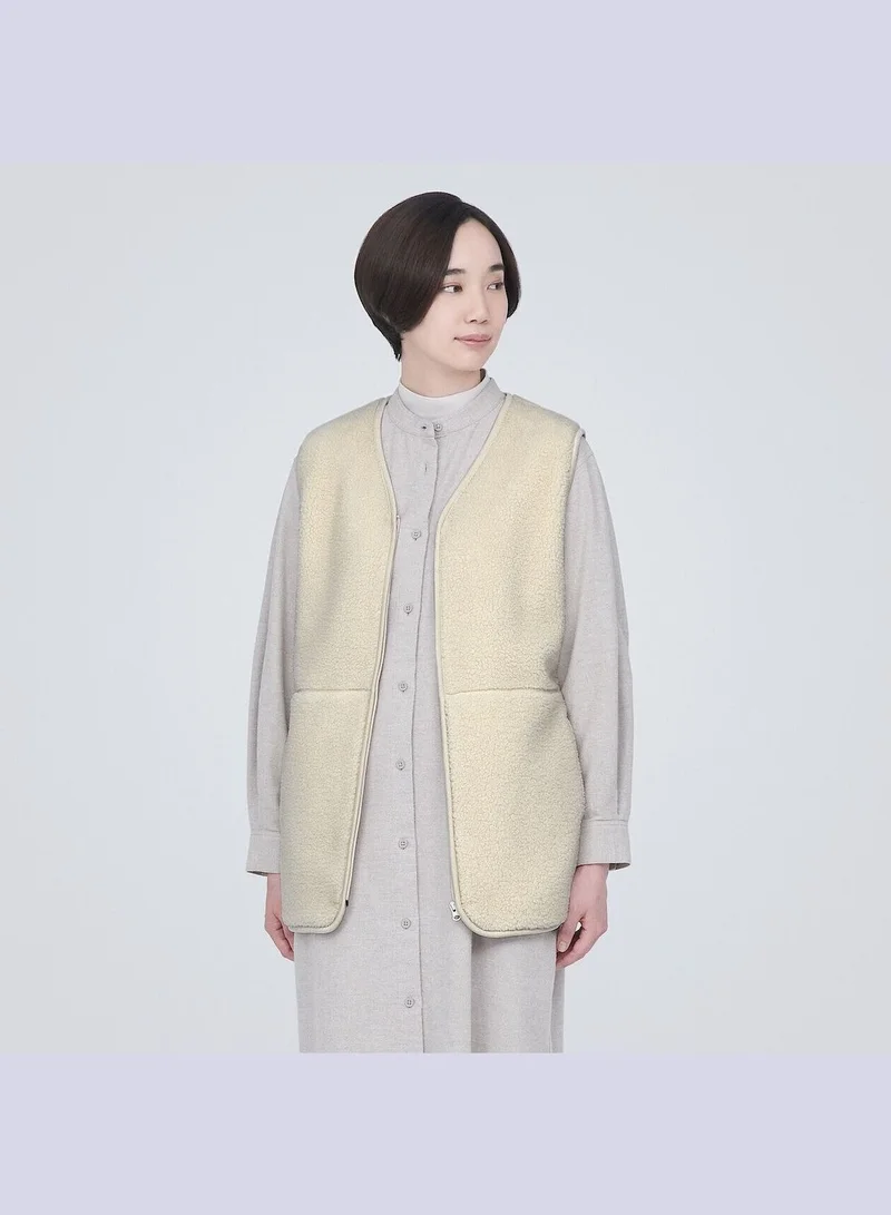 MUJI Boa Fleece Vest