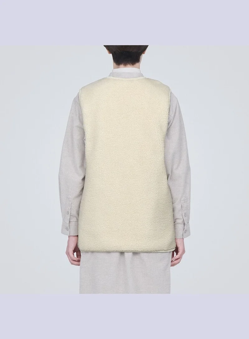 MUJI Boa Fleece Vest