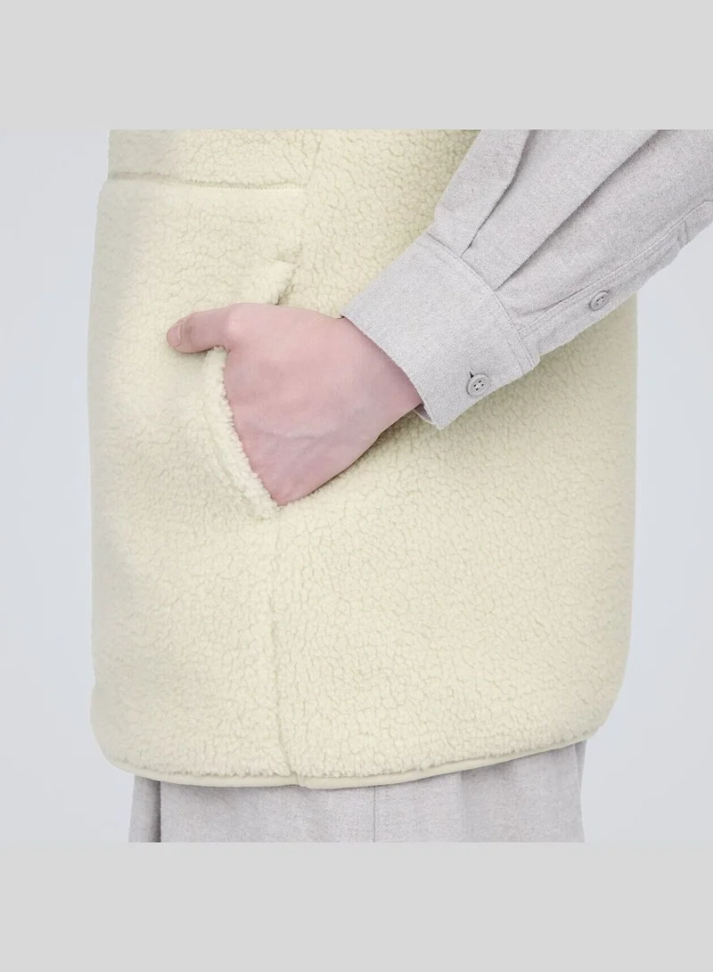 MUJI Boa Fleece Vest