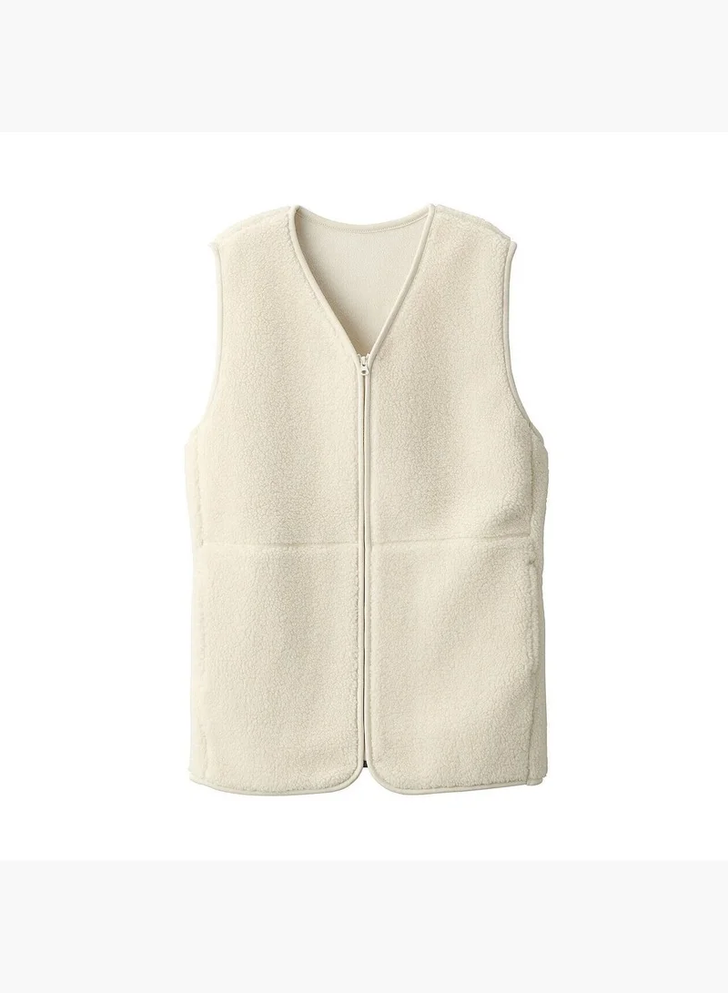 MUJI Boa Fleece Vest