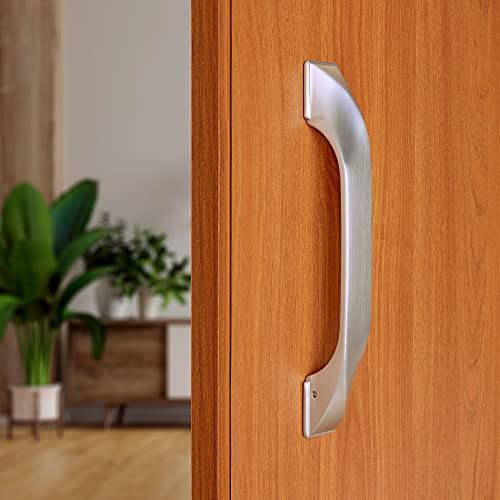 LAPO FLIKAR Main Door Handle, Door Handles for Main Door, Wooden & Glass Door Pull Handle, Door Hardware (8 inches-Pack of 1) Matt Finish | 3 Years Warranty - Image 1