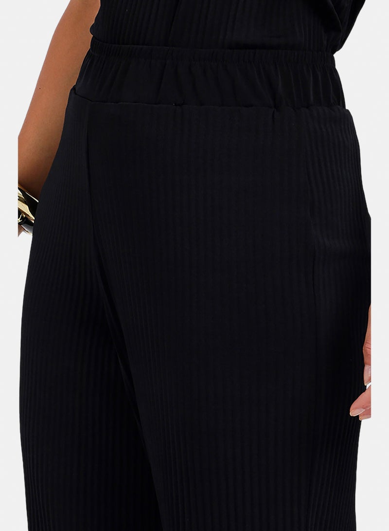 Carina Ribbed Wide Leg Pants - Image 5