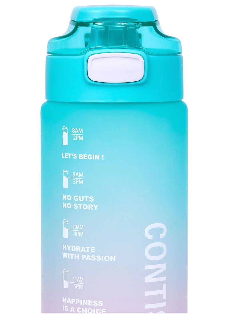 Eazy Kids Eazy Kids Water Bottle 1000ml - Sea Green  - Image 3