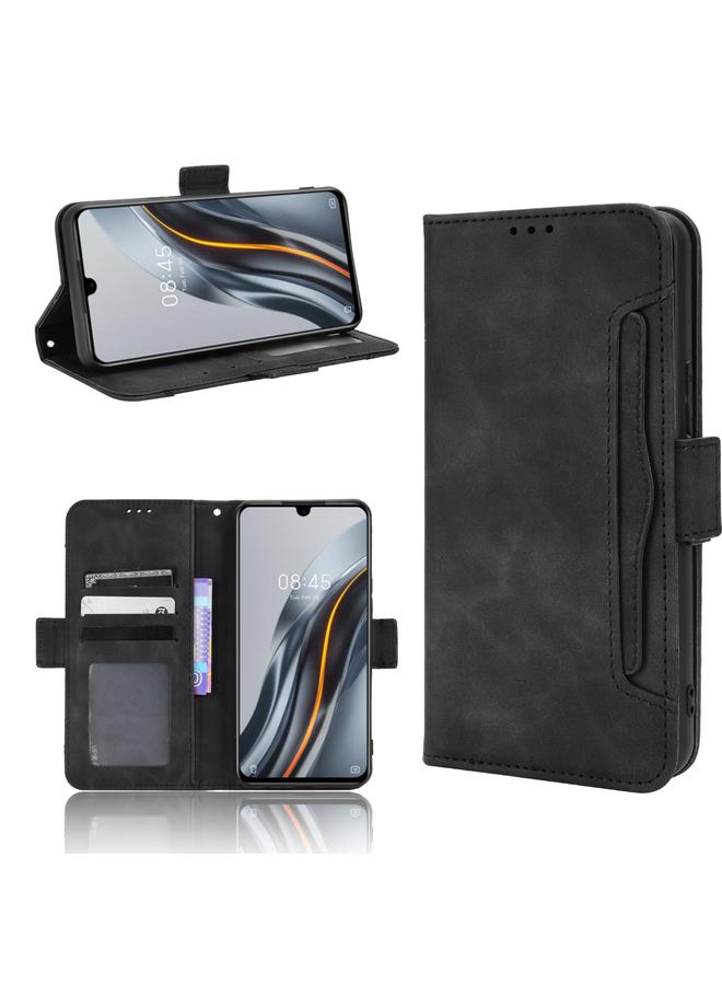 Zaboon Case For Infinix Note 12 G96 Skin Feel Calf Texture Card Slots Leather Phone Case - Image 1