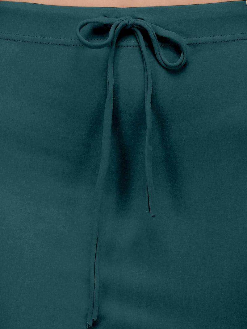 Mehrang Stretchable Saree Shapewear Petticoat for Women, Cotton Blended,Petticoat,Skirts for Women,Shape Wear Dress for Saree Rama (in, Alpha, L, Regular, Indigo) - Image 4
