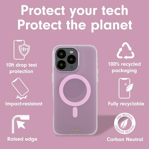 Sonix Case for iPhone 16 Pro | Compatible with MagSafe | 10ft Drop Tested | Jelly Pink - Image 4