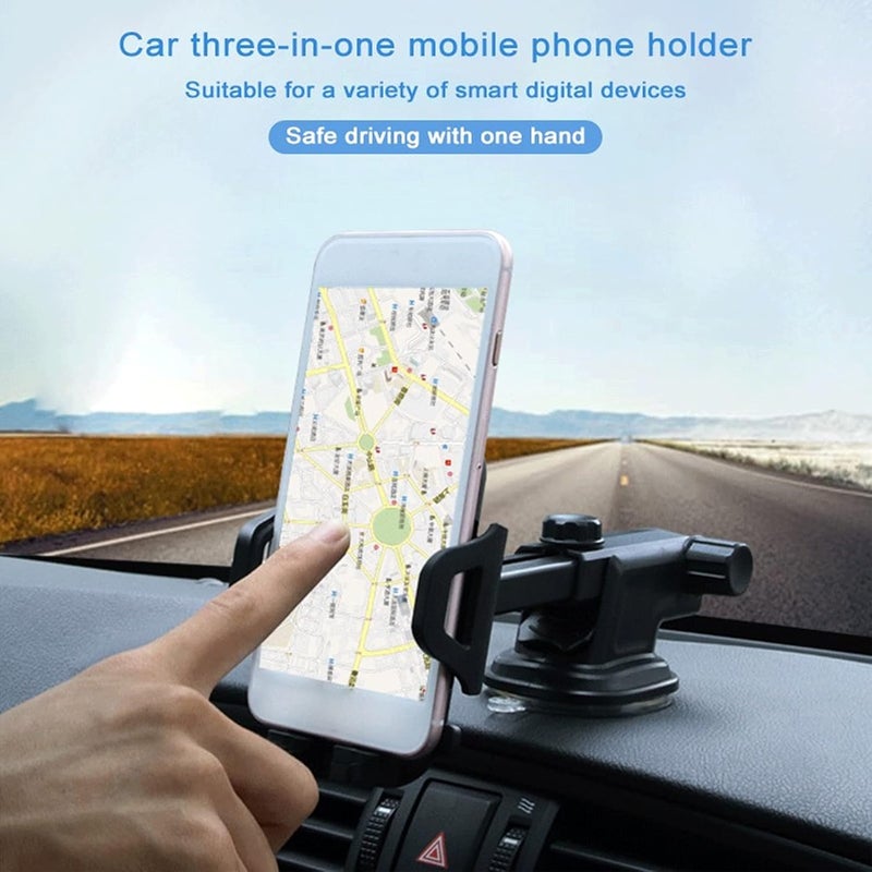 klarako Car Phone Holder Mount, 360 Degree Rotation Suction Cup Air Vent Phone Mount Universal - Image 3