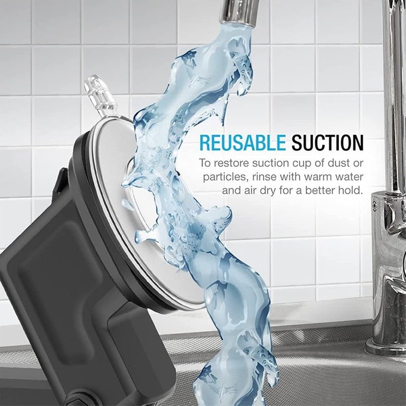 klarako Car Phone Holder Mount, 360 Degree Rotation Suction Cup Air Vent Phone Mount Universal - Image 4