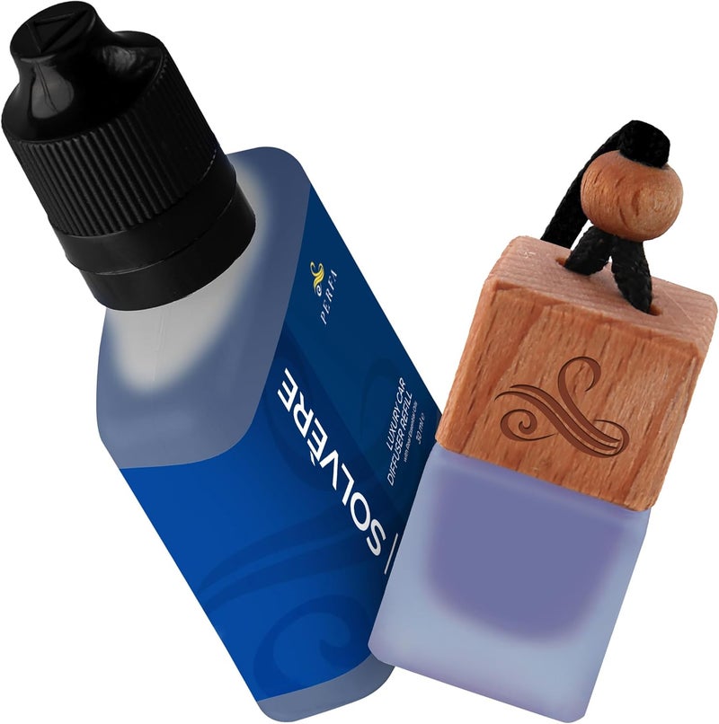 Perfa Sauvage Gift Set with Refill Bottle | Car Scents Air Freshener with Sauvage Fragrance - Image 2