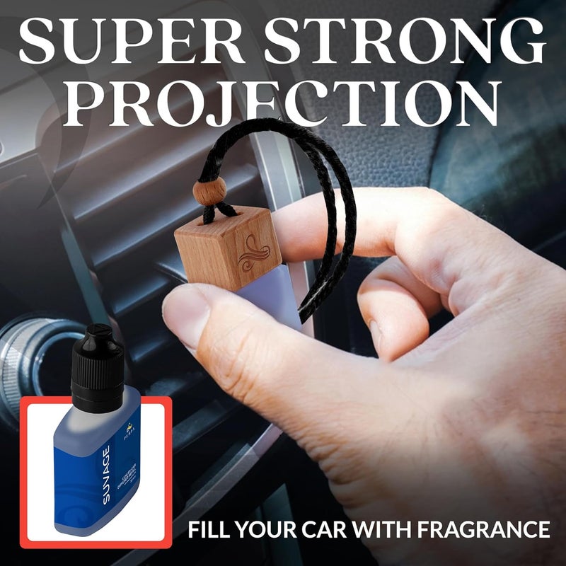 Perfa Sauvage Gift Set with Refill Bottle | Car Scents Air Freshener with Sauvage Fragrance - Image 4