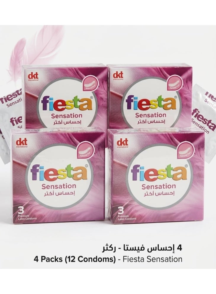 فييستا سنسيشن بريميوم – باقة 4 علب (12 واقي) - Image 2