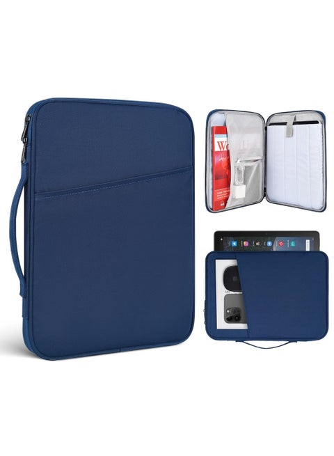 12.9 Inch 13 inch Tablet Sleeve Bag Compatible with iPad Air 13 inch(M3/M2) 2025/2024 iPad Pro 13 inch M4 2024, S10+ 12.4 inch 2024/iPad Pro 12.9 M2 2022/2021/2020,Surface Laptop Go 12.4" Galaxy Tab S7+S8+/S9+/S9FE+ 12.4" 2022/2023 Generation with Magic Keyboard/ Smart Keyboard Folio Carrying Case
