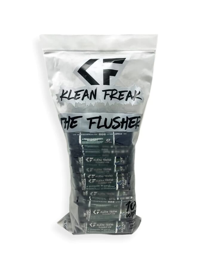 Klean Freak - The Flusher wipes- 100 Pack Kascade Pine - Image 1