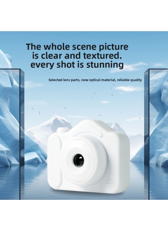 Generic Camera Cute Camera Upload Double Camera Student Record Digital HD Travel Campus Mobile Phone-Body Color:White [ips High-definition Screen Can Be Selected] - Official Standard Configuration [cannot Take Pictures Without Memory Card]  - Image 3