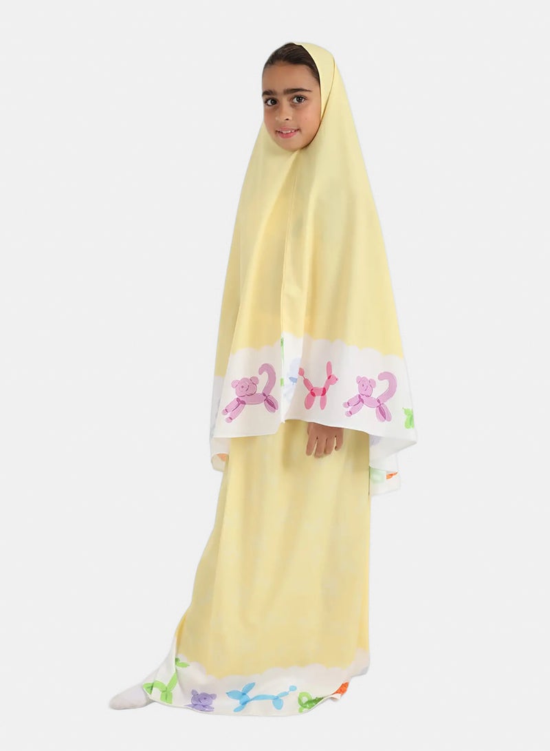 Carina Girly Prayer Set with Print Trim - Image 3