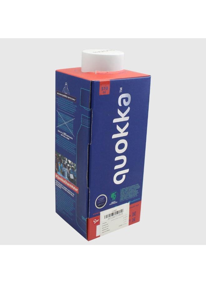 quokka - Quokka White Thermal Bottle Stainless Steel Ultramarine (510 ml) - Image 1