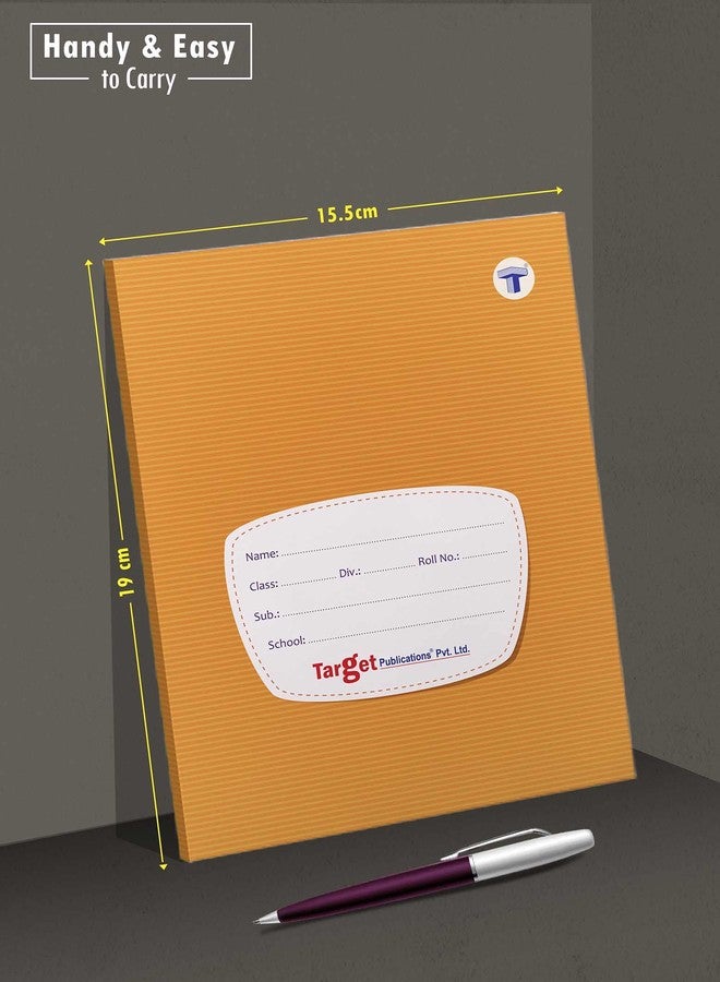 TARGET PUBLICATIONS Both Sides Blank Small Notebooks for Kids and Students | 76 Plain Unruled Pages | Hard Bound Cover | 15.5 cm x 19 cm Approx | Pack of 9 Books | for Children, School and Office Use | GSM 57 - Image 3