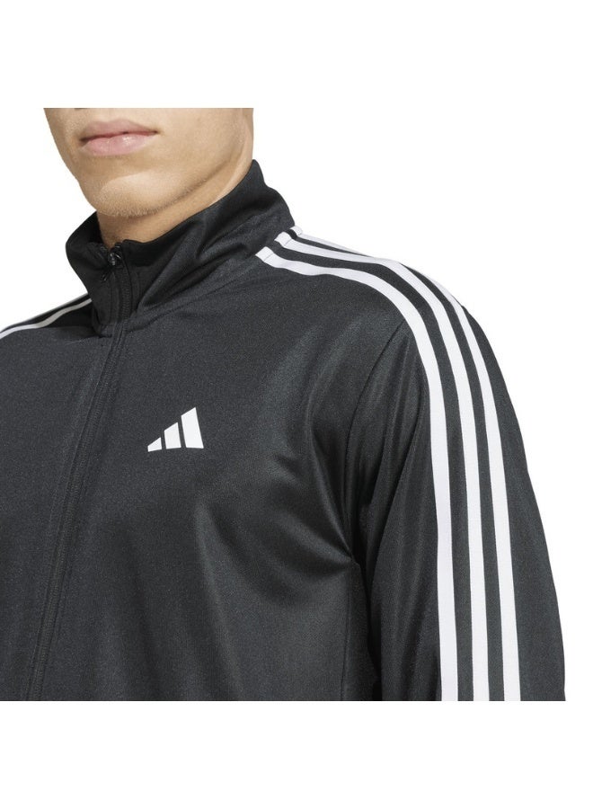 adidas Originals adidas TR-ES 3S T-TOP Black Training TRACK TOPS for Men - XS - Image 4