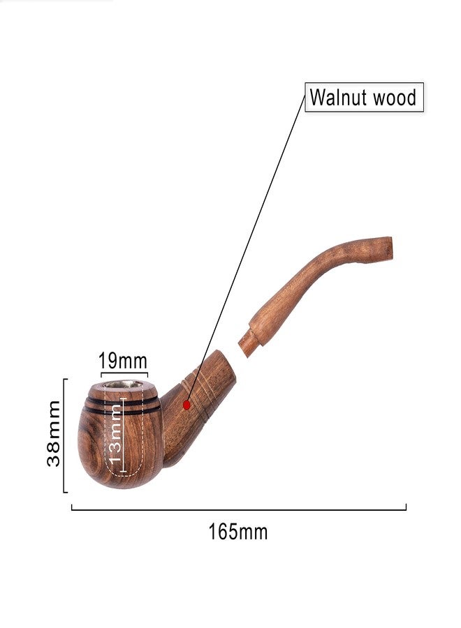 Dr Watson Dr. Watson - Tobacco Pipes, Set of 3, Classic Shape, Handcrafted - Image 5