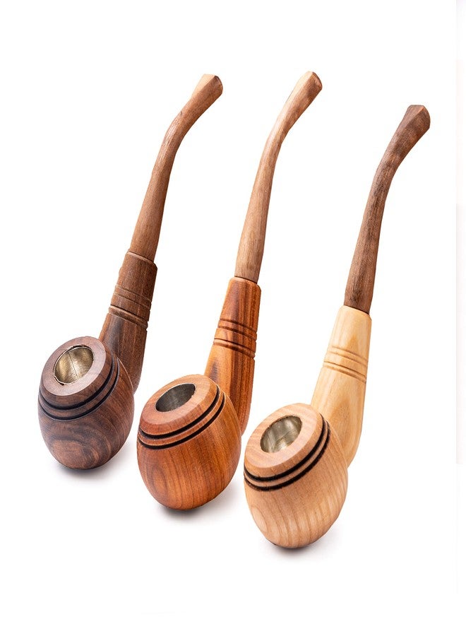 Dr Watson Dr. Watson - Tobacco Pipes, Set of 3, Classic Shape, Handcrafted - Image 1