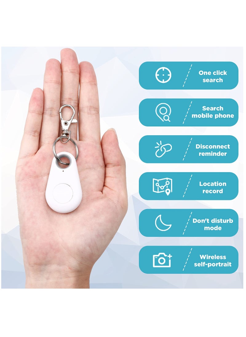Arabest Smart  Tracker 4 Packs Water Droplets Shape Multicolor Wireless Key Finder Locator Mini  Tracker Anti Lost Alarm Sensor Device Remote Finder Item Finders for Kids Phone Car Wallet Luggage Pet  - Image 2