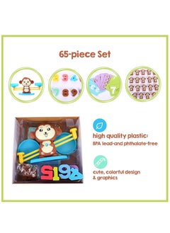 Monkey Balance Cool Math Game for Girls & Boys | Fun, Educational Children's Gift & Kids Toy STEM Learning Ages 3+ (64-Piece Set) - pzsku/Z1A924A3D447C0B472CEFZ/45/_/1716624803/c488c9b1-4742-4b93-bb12-24d4d766d3cd