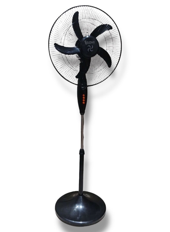 فيرست تاتش مروحة ستاند فرست تاتش 18 بوصة سوداء – تبريد قوي وأناقة لا مثيل لها - Image 4