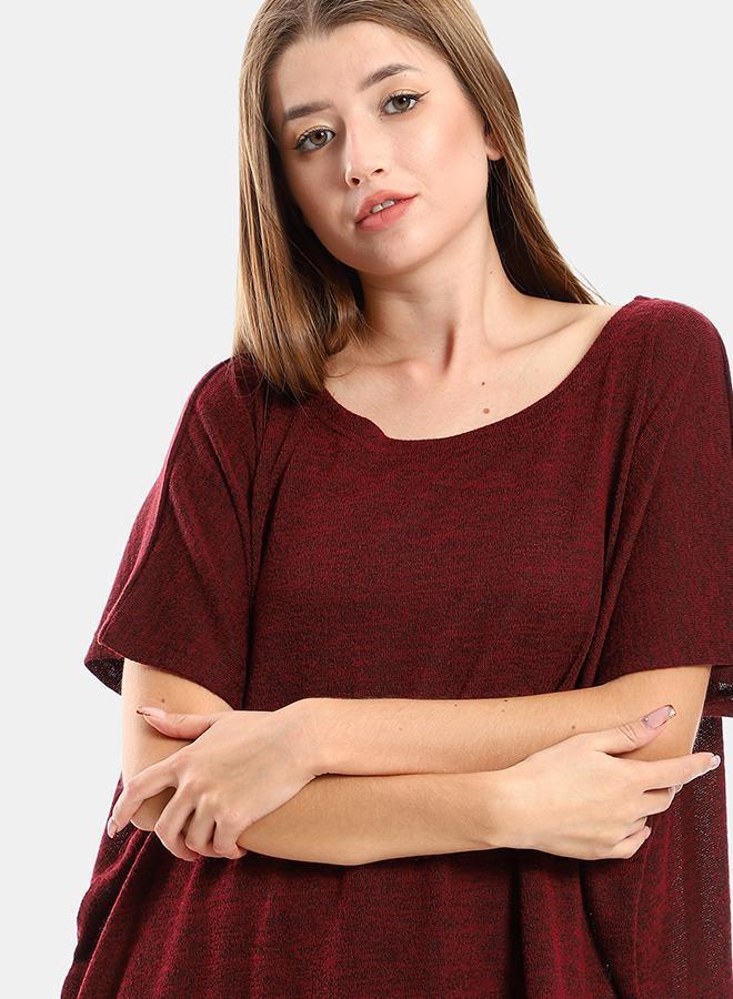 kady Jamila women solid pattern cover up with decorated fringeswomen ,marron-xl-2xl - Image 4