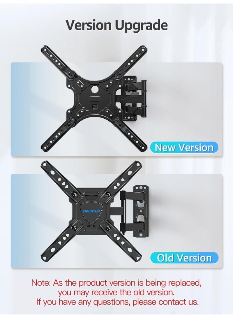 آسي بلاي حامل جداري متحرك للتلفزيون مقاس 26–60 بوصة، قابل للدوران والإمالة، أقصى ‎VESA 400x400‎ مم، تصميم موفر للمساحة، مناسب للشاشات حتى ‎35‎ كجم - Image 4