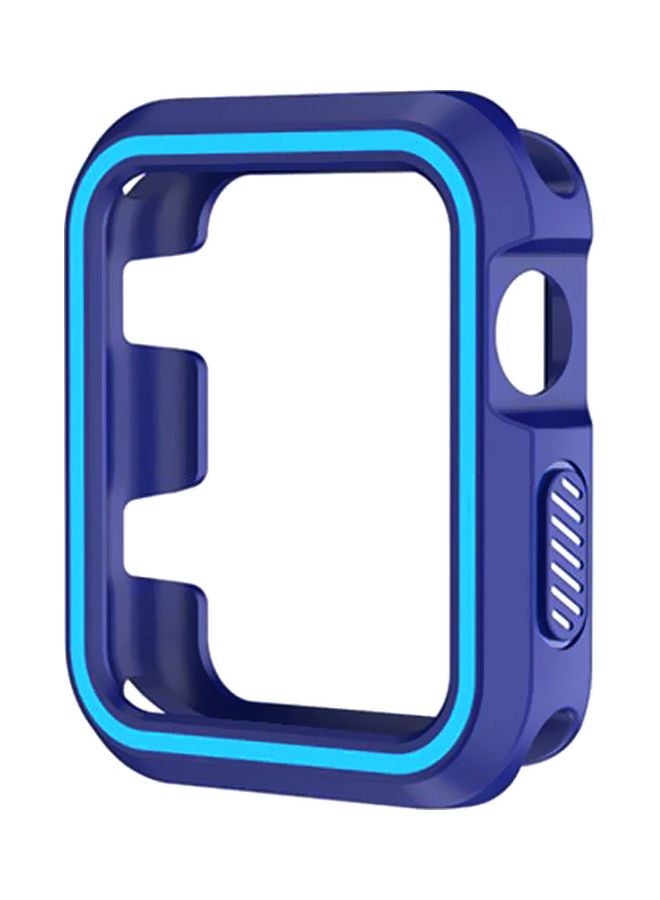 Voberry Rugged Armor Bumper Protective Case Cover For Apple Watch Series 1/2/3 42mm Blue - Image 1