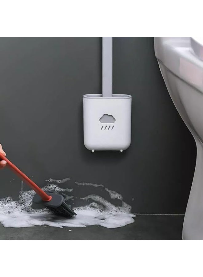 Toilet and bathroom cleaning brush – Multi-purpose cleaning brush | For dirt removal and easy cleaning - Image 2
