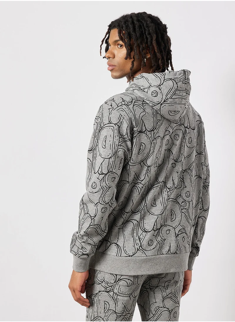 RIP N DIP Bubble Booble All-Over Print Hoodie