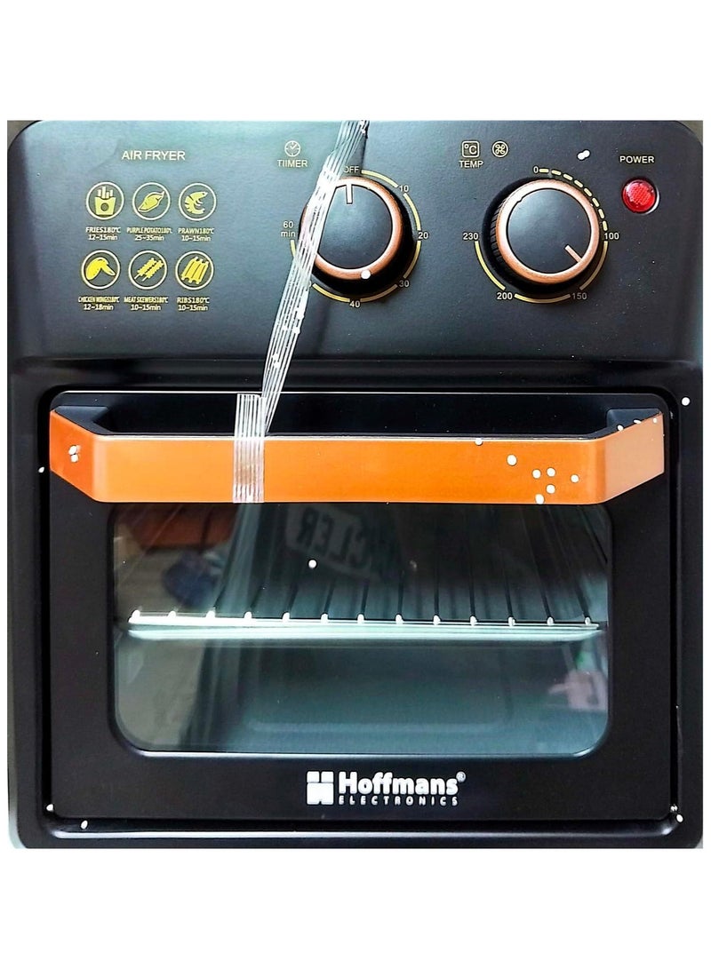 Hoffman's Appliance قلاية هوائية وفرن عميقة من هوفمانس 12 لتر بقدرة 2000 وات مقلاة صحية بدون زيت - HM-750 - Image 3