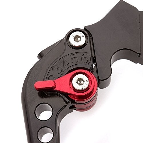 FXCNC Motorcycle Adjustable Brake Clutch Levers Compatible with Continental GT 650, Continental GT 535, 650 Interceptor, C5 and B5, 2017 on Euro - Image 4