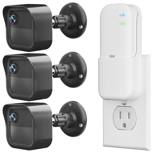 Aaeytby All-New Outdoor Camera Surveillance Mount for Blink, 3 Pack Weatherproof Protective Housing and 360 Degree Adjustable Mount for Blink Outdoor 4th & 3rd Gen Cam - Image 1