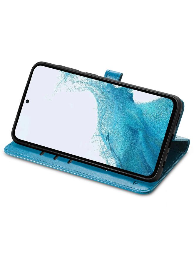 S-TOP Case For Samsung Galaxy A54 5G Cat and Dog Embossed Leather Phone Case - Image 4