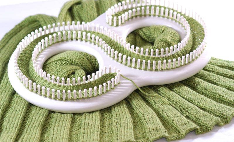 Authentic Knitting Board Afghan Knitting Loom for Blankets, Loom Knitting Blankets, S Shaped Loom - Image 4