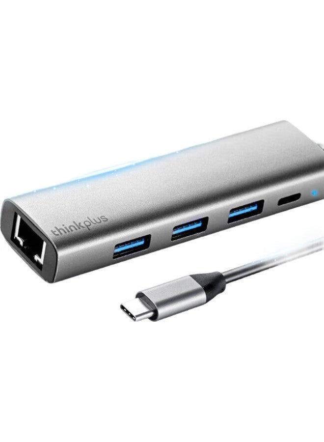 thinkpad Lenovo Type-C To Ethernet Adapter Rj45 Gigabit Ethernet Adapter Usb-C Docking Station Hub Splitter Notebook Expansion Dock Extension Cable Lrc3 - Image 1