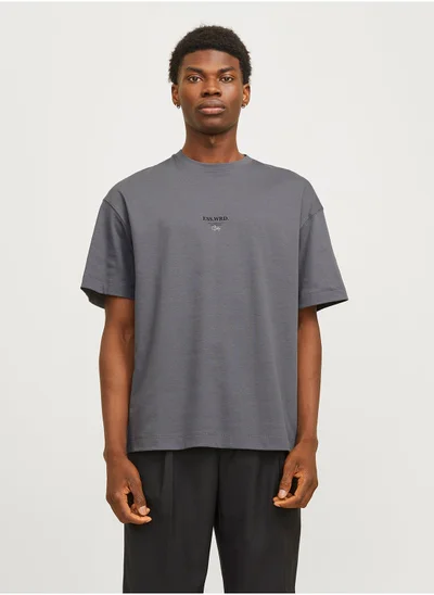 Jack Jones Jjeurban Studio Crew Neck T-Shirt