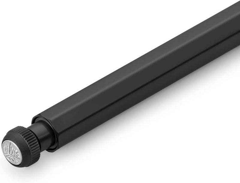 Kaweco Kaweco Special Mechanical Pencil Black 05 mm I Lead Pencil Made of Aluminium I Push Lead Pencil 14 cm I Refillable Pencil with Eraser  - Image 3