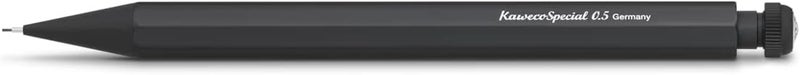 Kaweco Kaweco Special Mechanical Pencil Black 05 mm I Lead Pencil Made of Aluminium I Push Lead Pencil 14 cm I Refillable Pencil with Eraser  - Image 1
