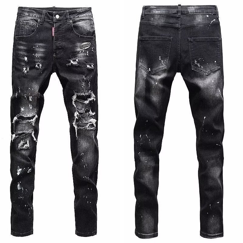 Unisex Classic Denim Jeans Loose Fit Daily Outdoor Wear - Image 4
