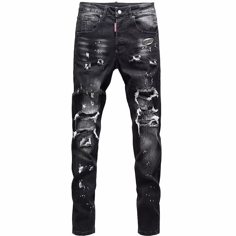 Unisex Classic Denim Jeans Loose Fit Daily Outdoor Wear - Image 5
