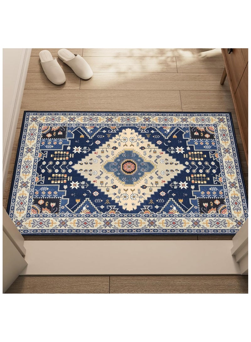 آنا سجادة كريستال مخملية غير قابلة للانزلاق بحجم 80*120 سم للمعيشة في المنزل - Image 2