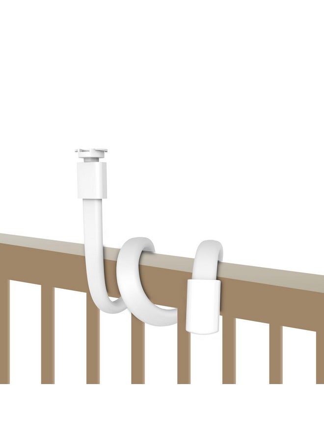 Hellobaby Baby Monitor Mount For Hb6550/ Pro/ Hb6560/ Hb65/ Hb6339/ Hb40/ Hb6081/ Hb66/ Hb6351, 20 Inch Flexible Arm Bracket, Camera Holder Attaches To Crib Cot Shelves, Without Tools Or Wall Damage  - Image 1