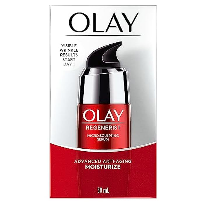 Olay Regenerist Micro-Sculpting Serum, Face Moisturizer 1.7 Fl Oz - Image 1