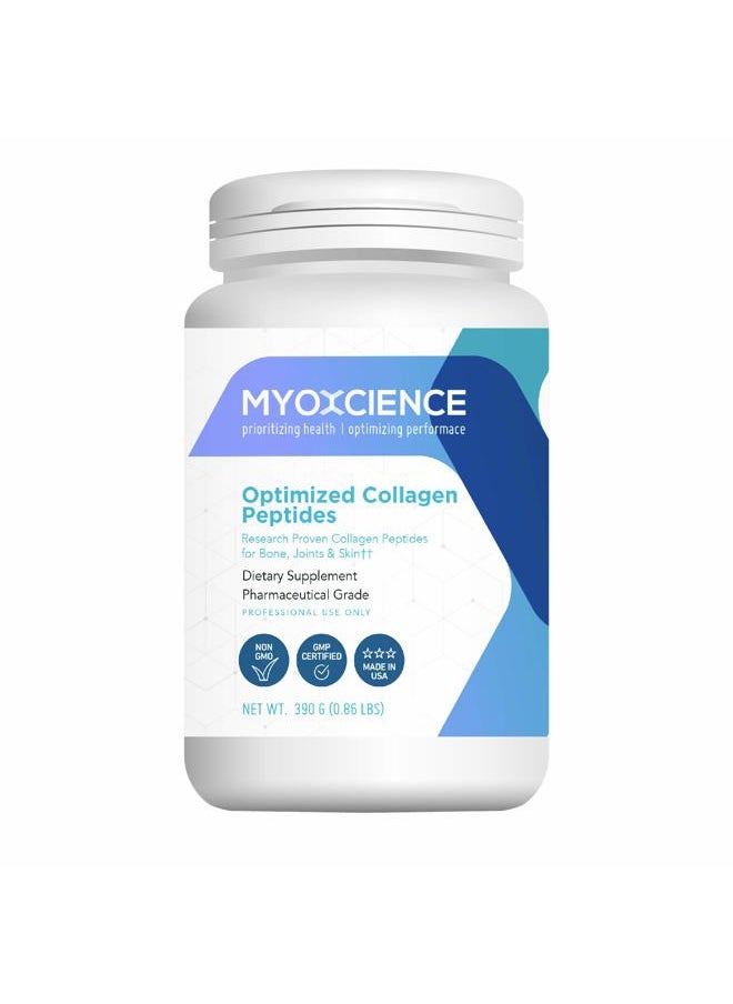 MYOXCIENCE Optimized Collagen Peptides | Bovine Type 1 Collagen | Supports Collagen Production Joint Health Skin Elasticity and More  - Image 1