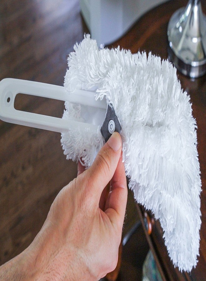 S&T INC. Hand Duster Dusting Wand, 1 Piece, Teal - Image 3